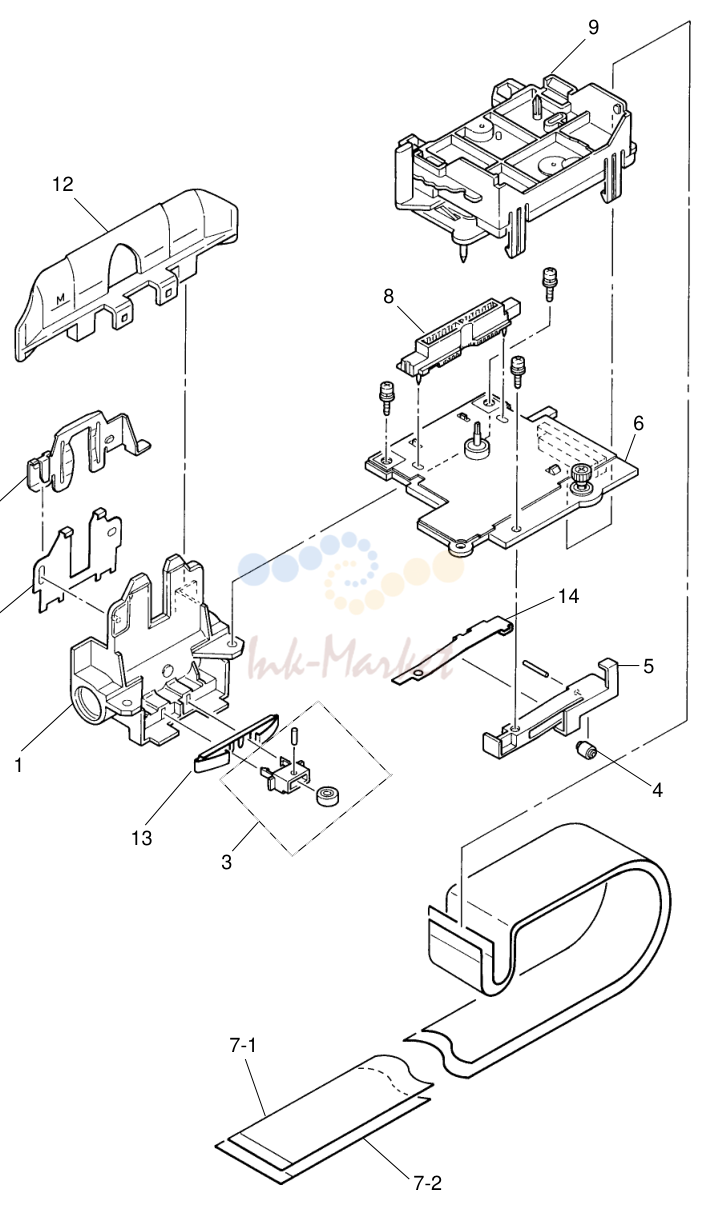 7. Figure 11-4 Carriage Assy