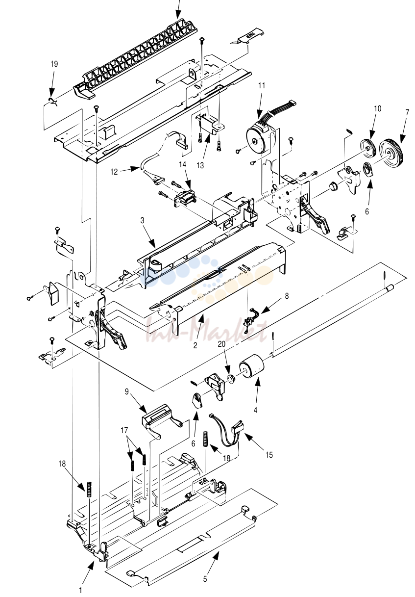 3. Figure 8-3 Front Feeder Unit