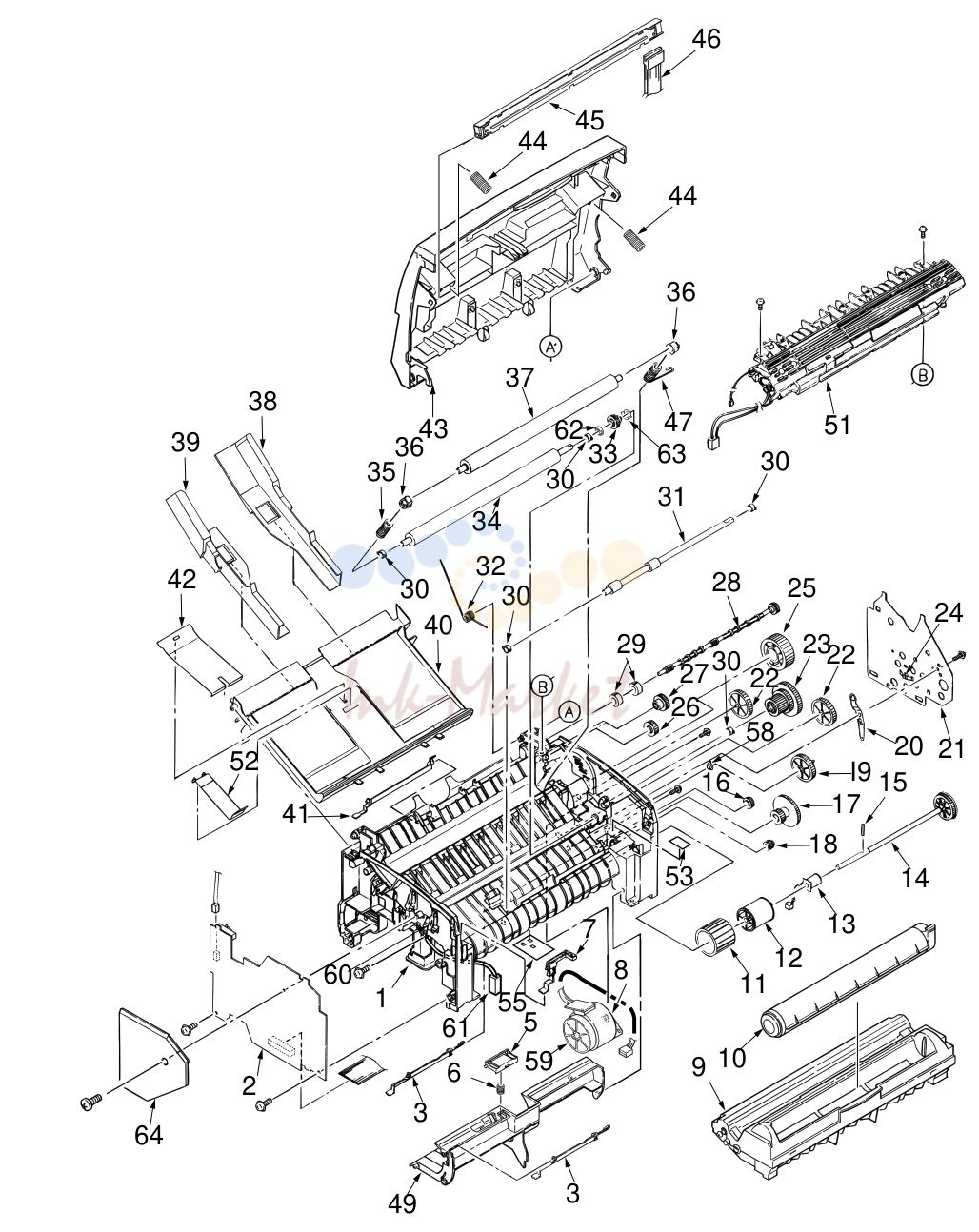 2. Figure 8-2 Base Frame Unit