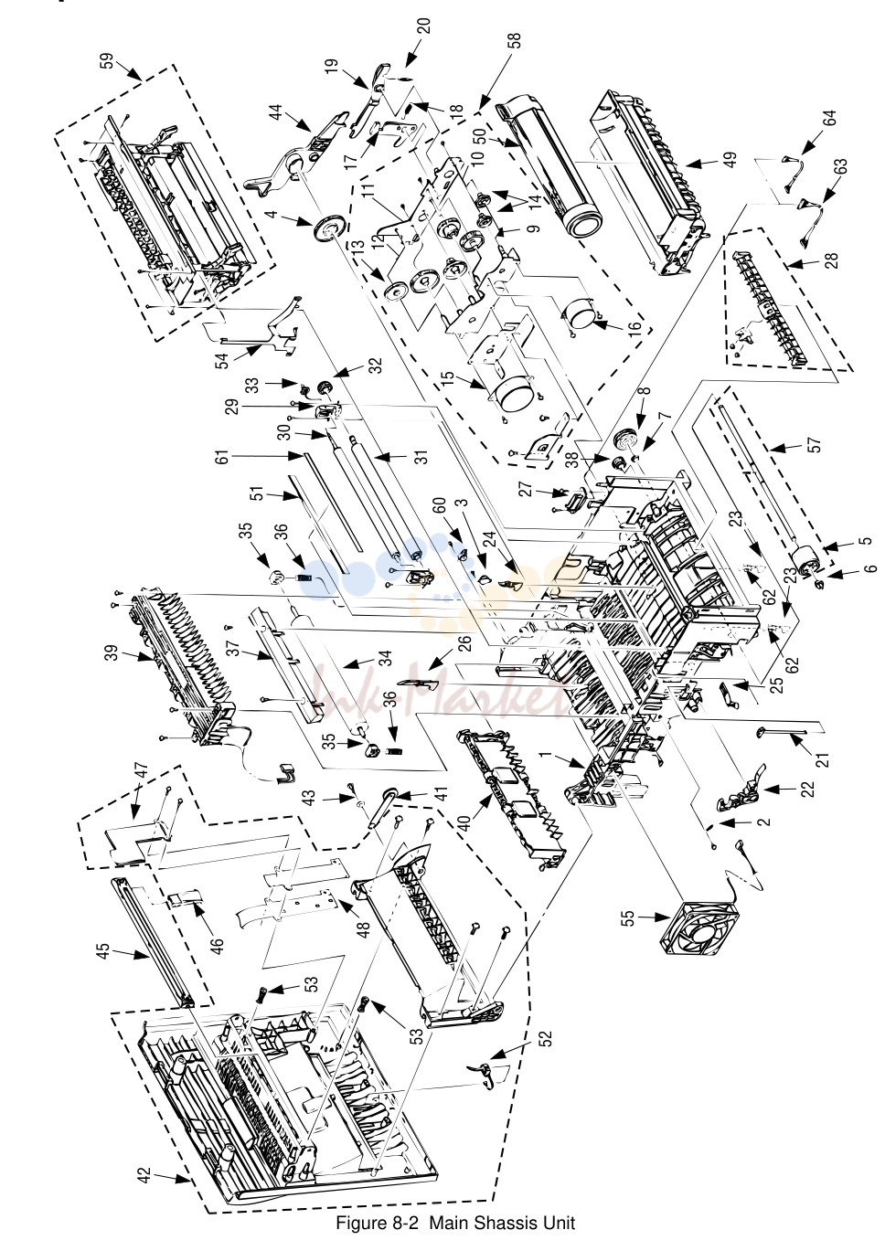 2. Figure 8-2 Main Shassis Unit