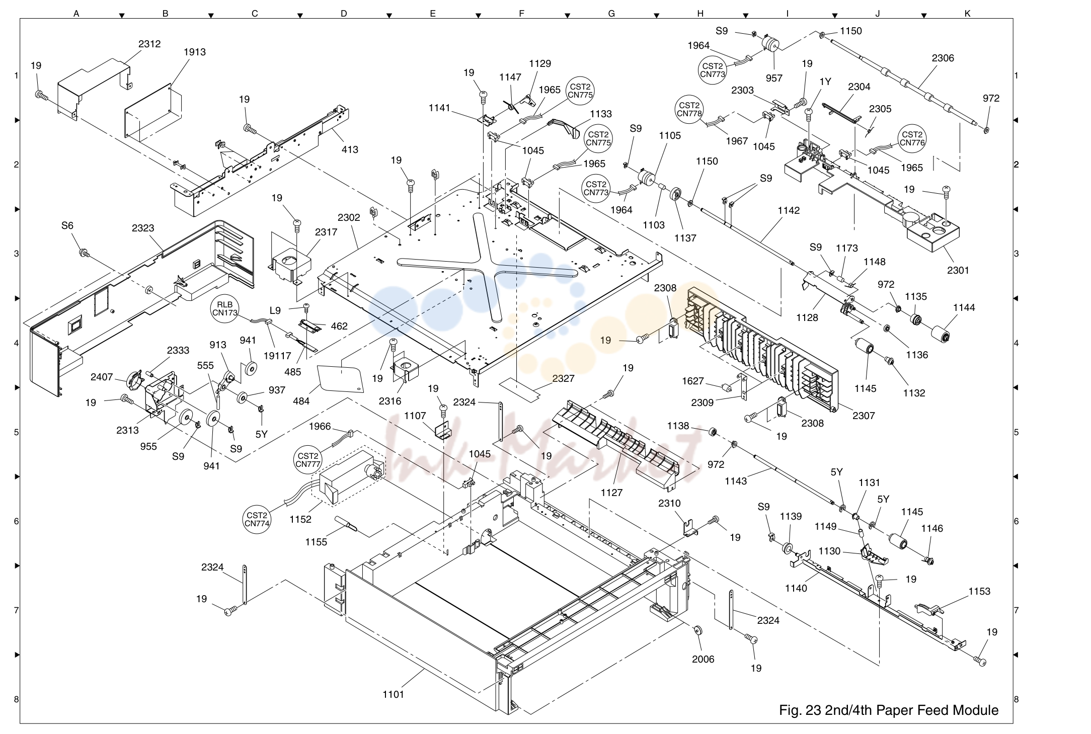 18. 2nd/4th Paper Feed Module