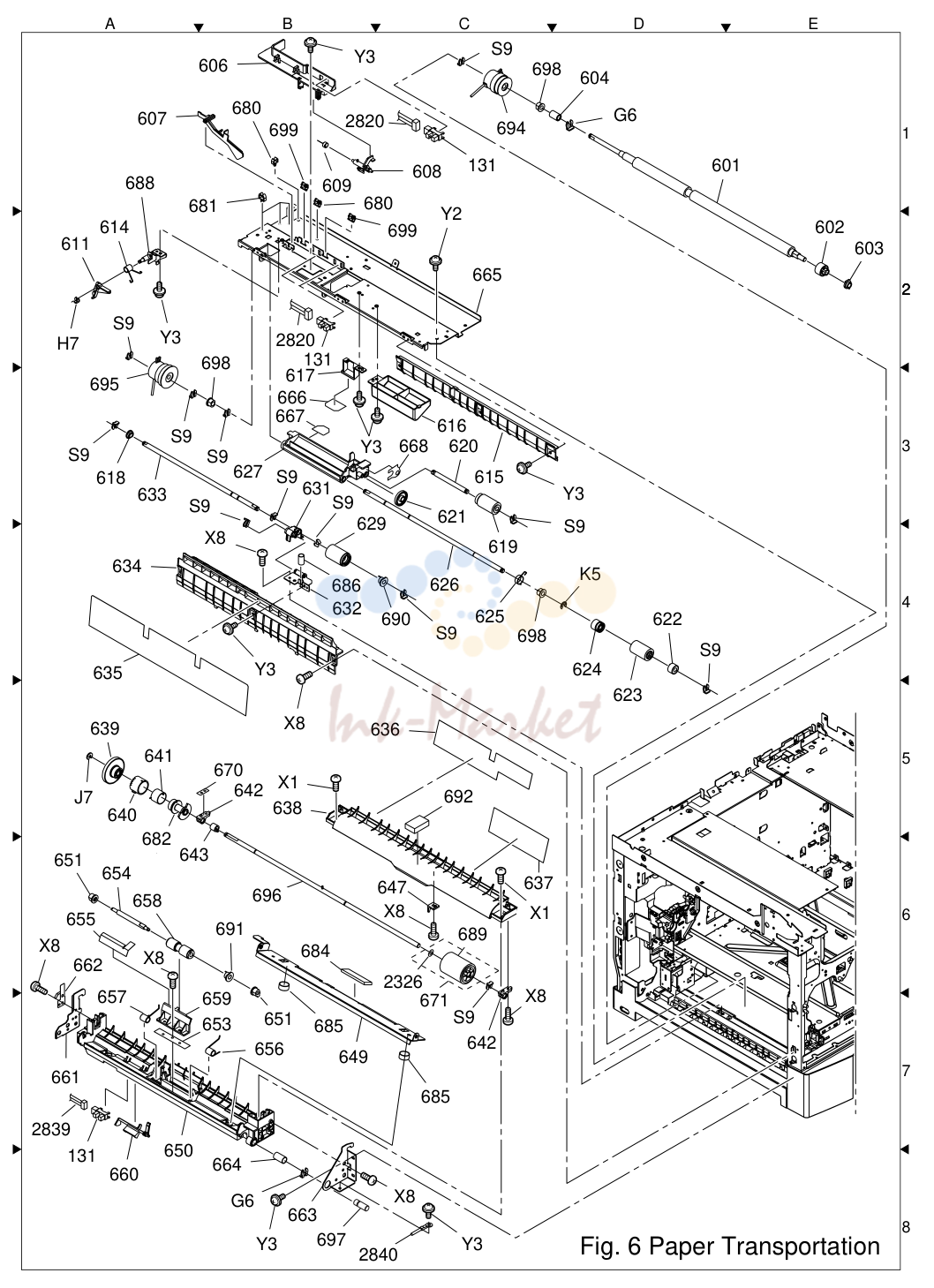 8. Y3 697 Y3 Fig. 6 Paper Transportation