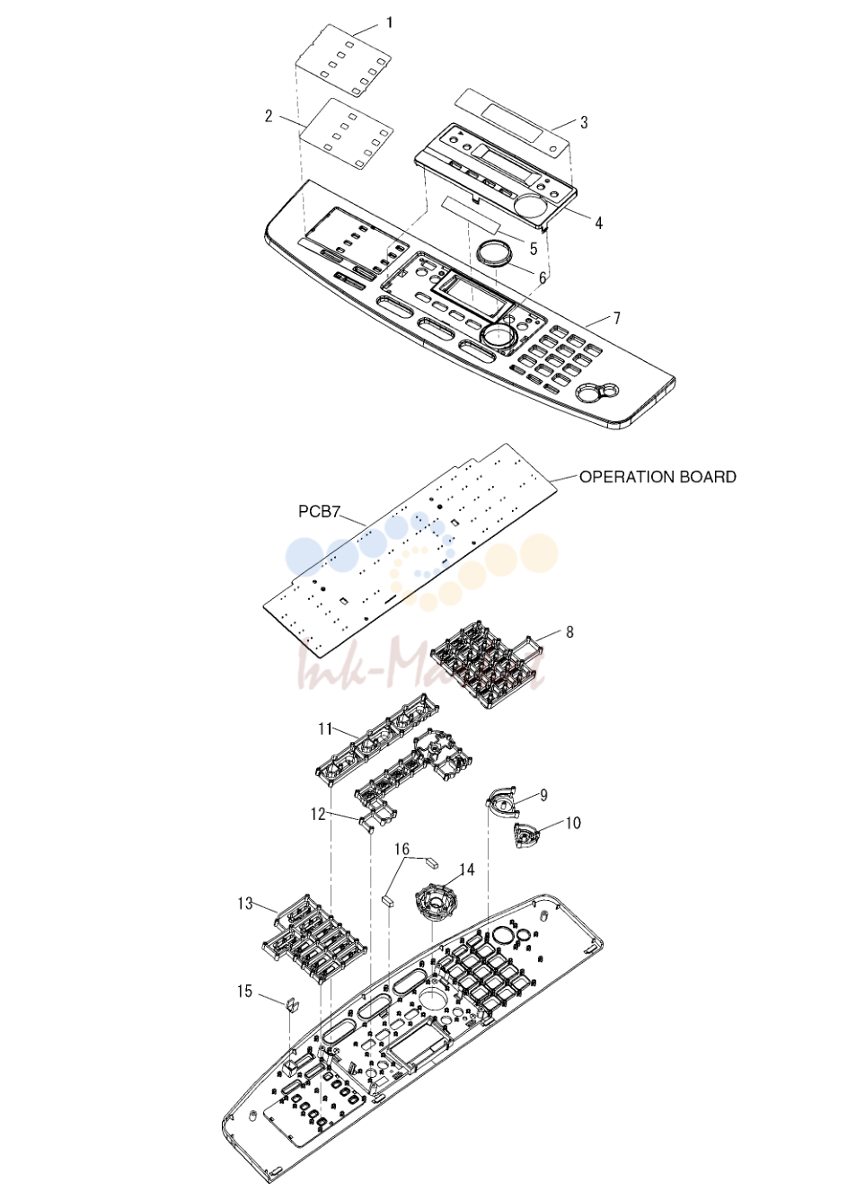 1. 19 Exploded View and Replacement Parts List