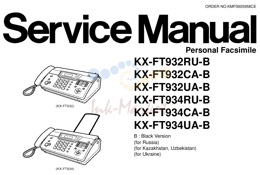 1. ORDER NO.KMF0605958CE