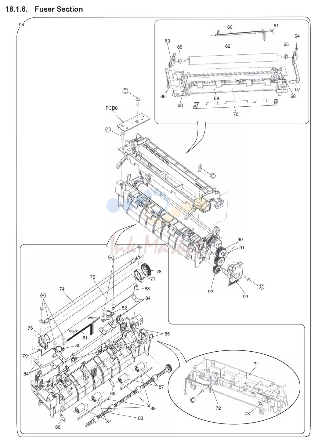 6. 1.6. Fuser Section