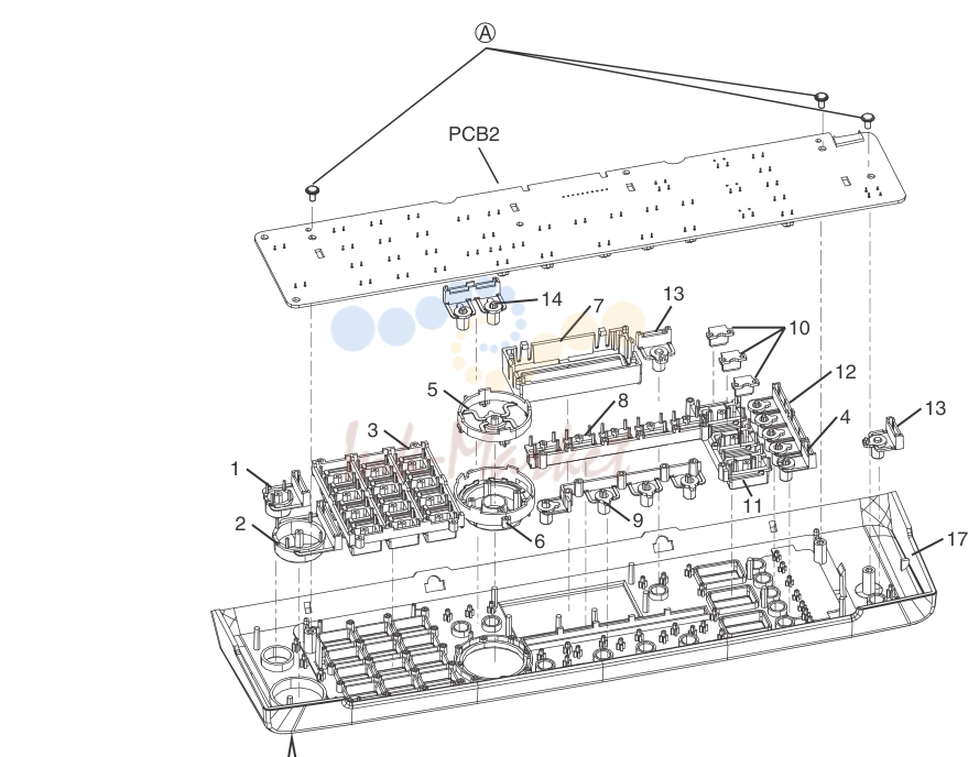 1. 1. Cabinet, Mechanical and Electrical Parts Location
