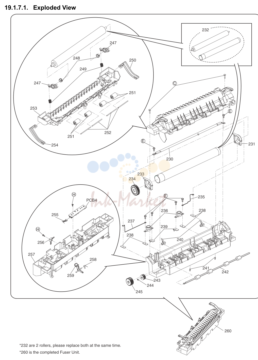 6. 1.7. Fuser Section