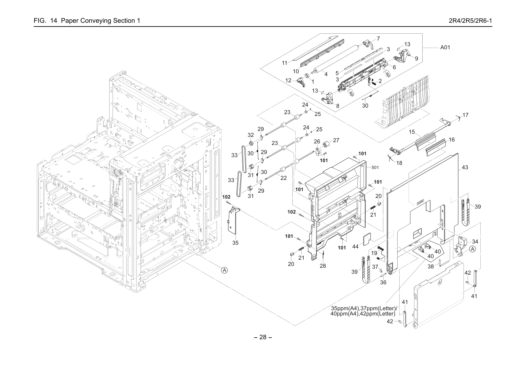 Paper Conveying Section 1