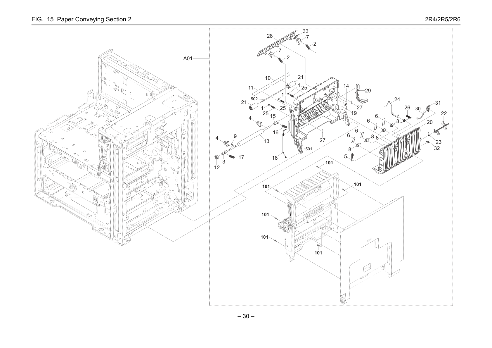 Paper Conveying Section 2