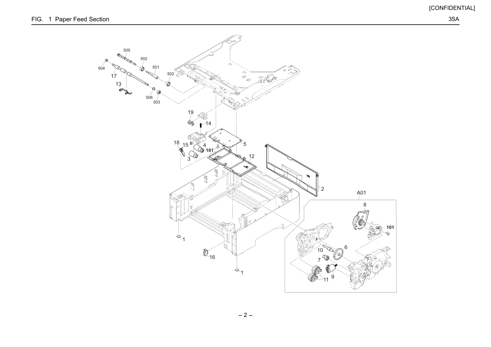 Paper Feed Section