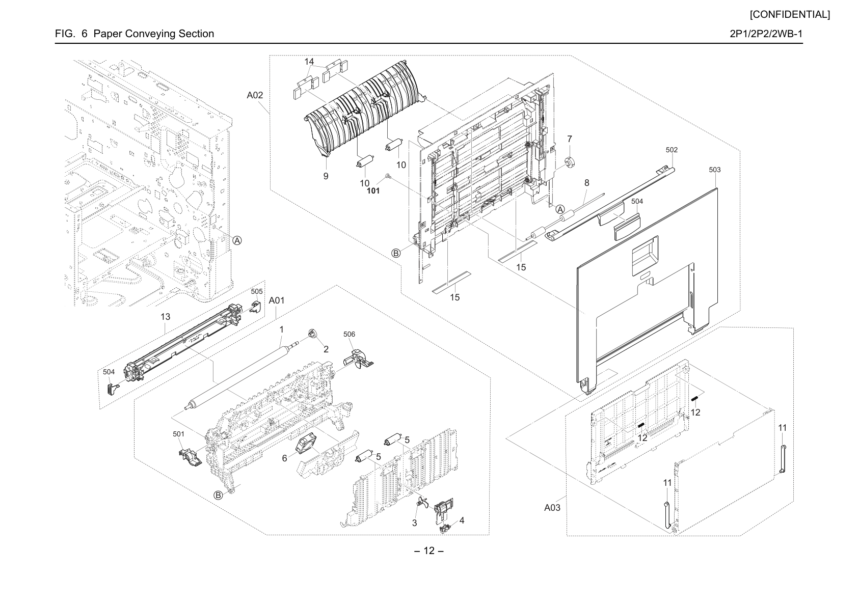 Paper Conveying Section