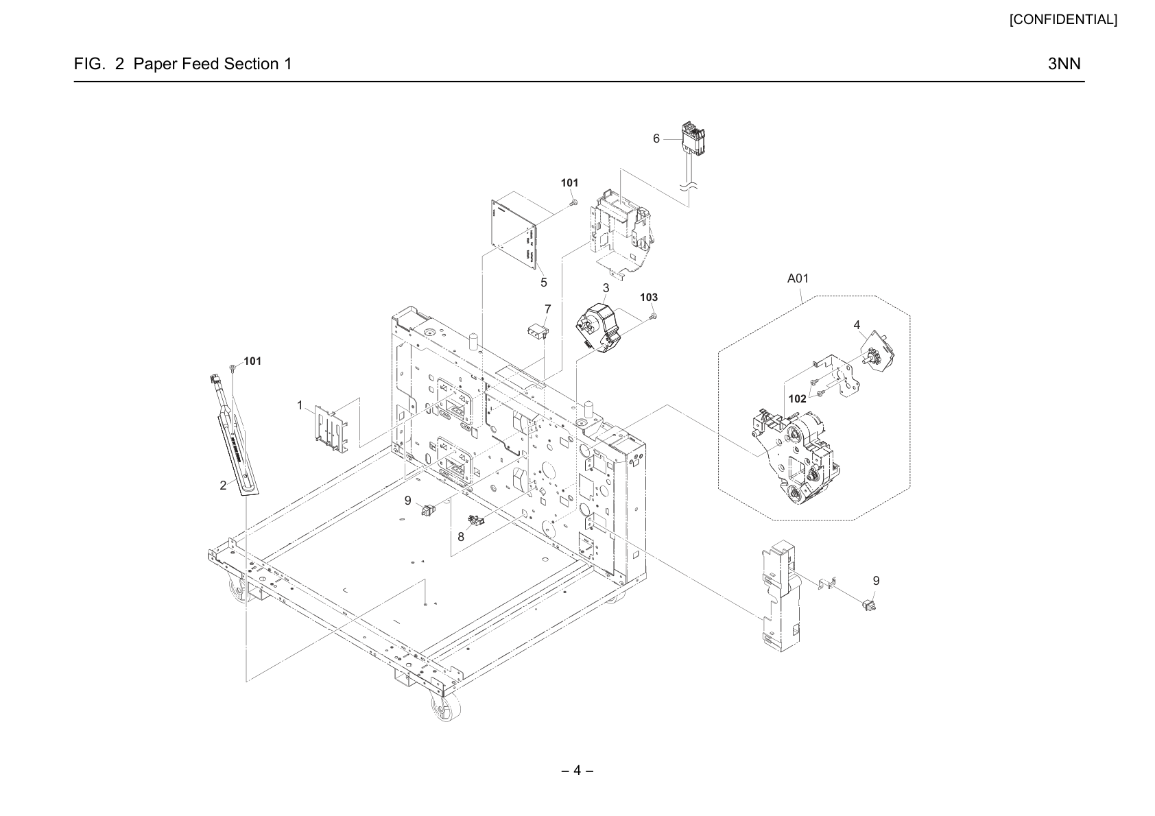 Paper Feed Section 1