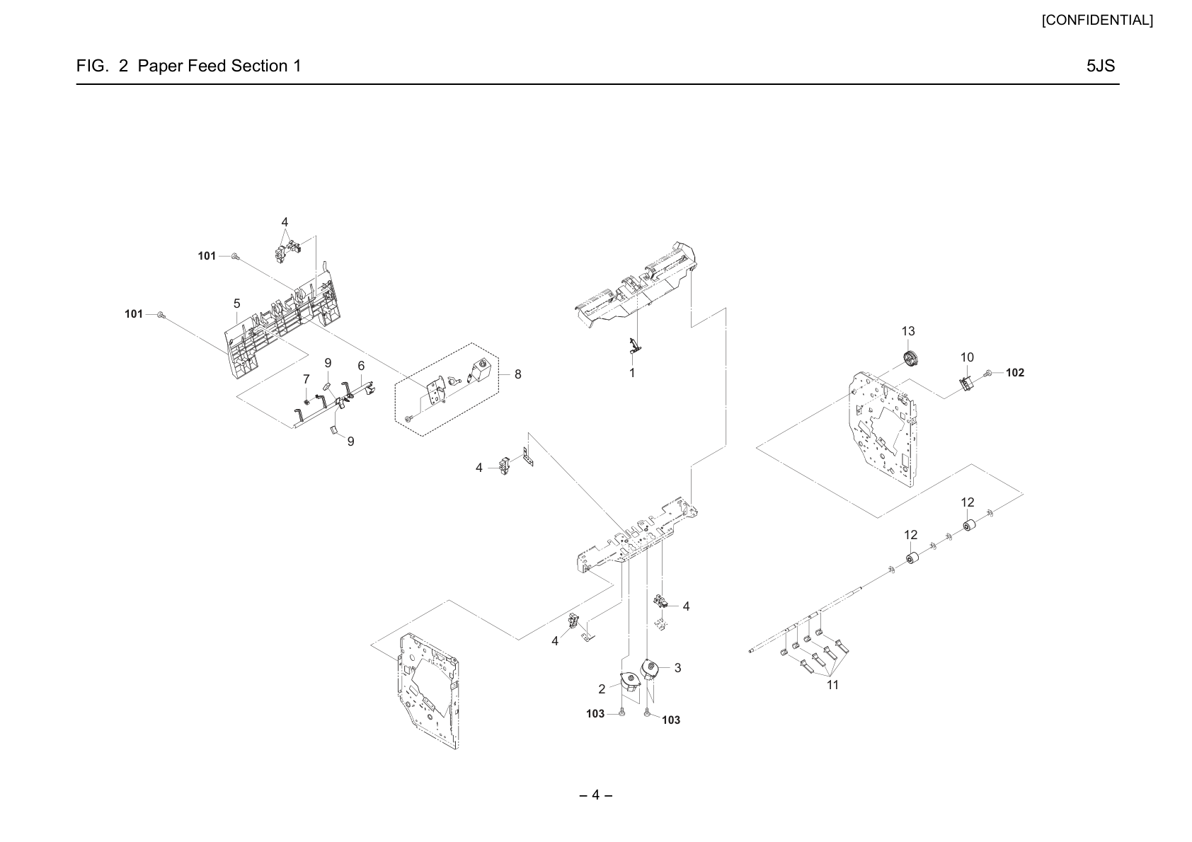 Paper Feed Section 1