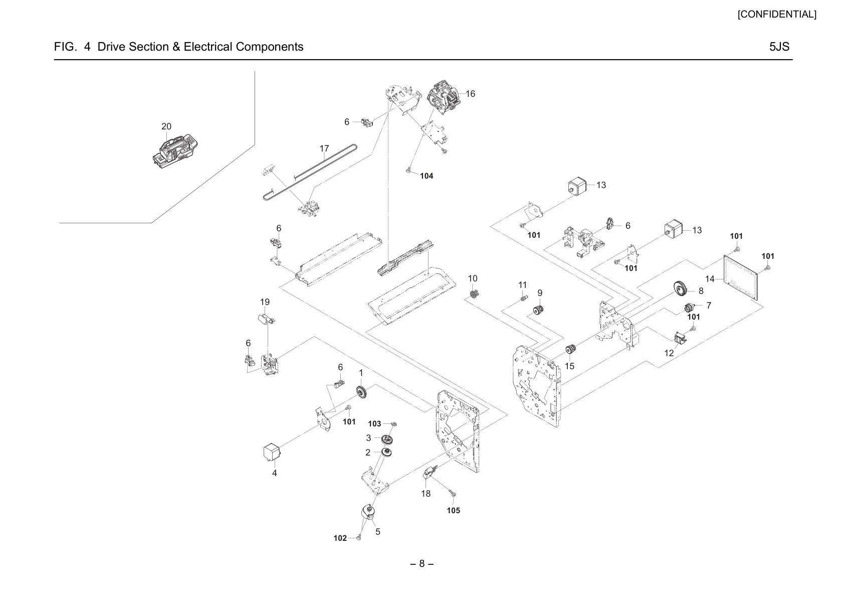 Drive Section & Electric al Components