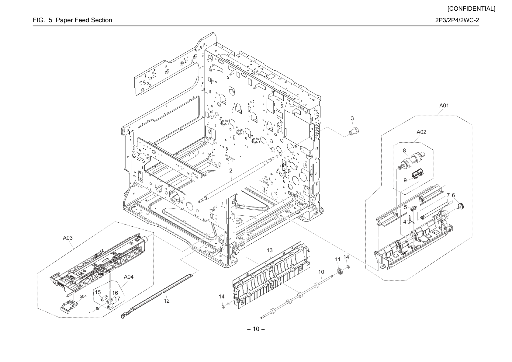 Paper Feed Section