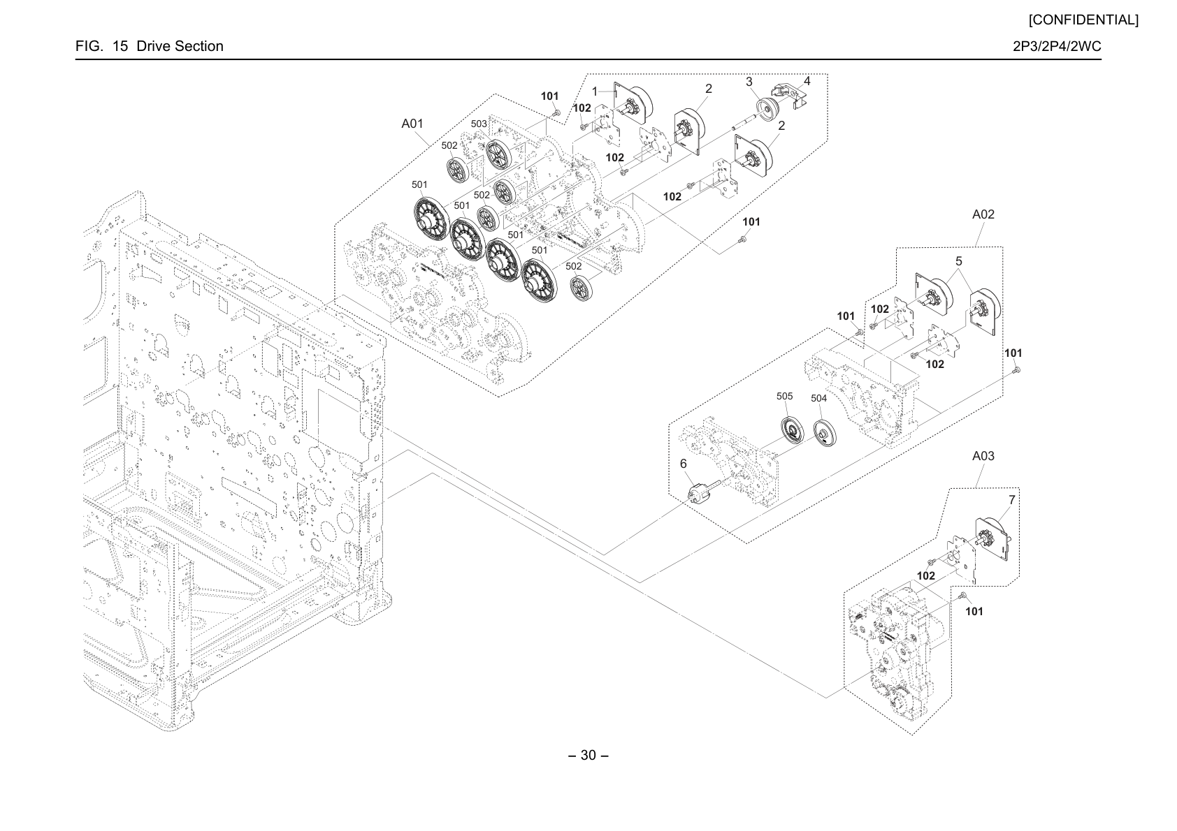 Drive Section