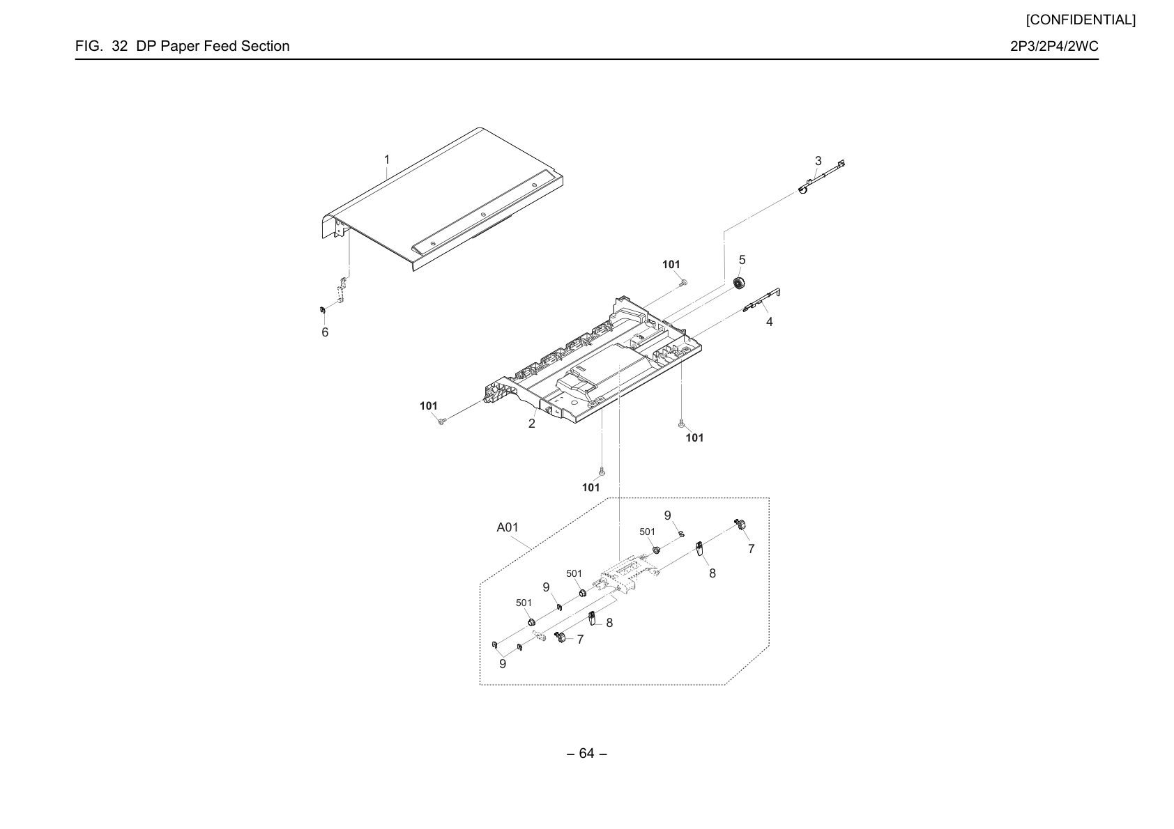 DP Paper Feed Section
