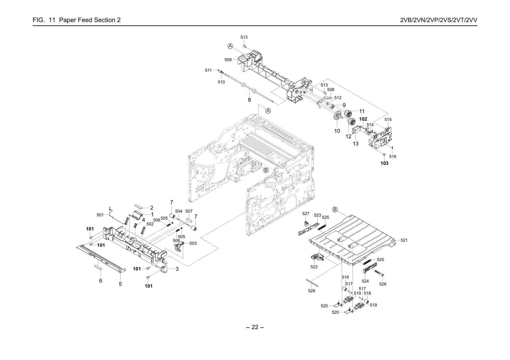 Paper Feed Section 2