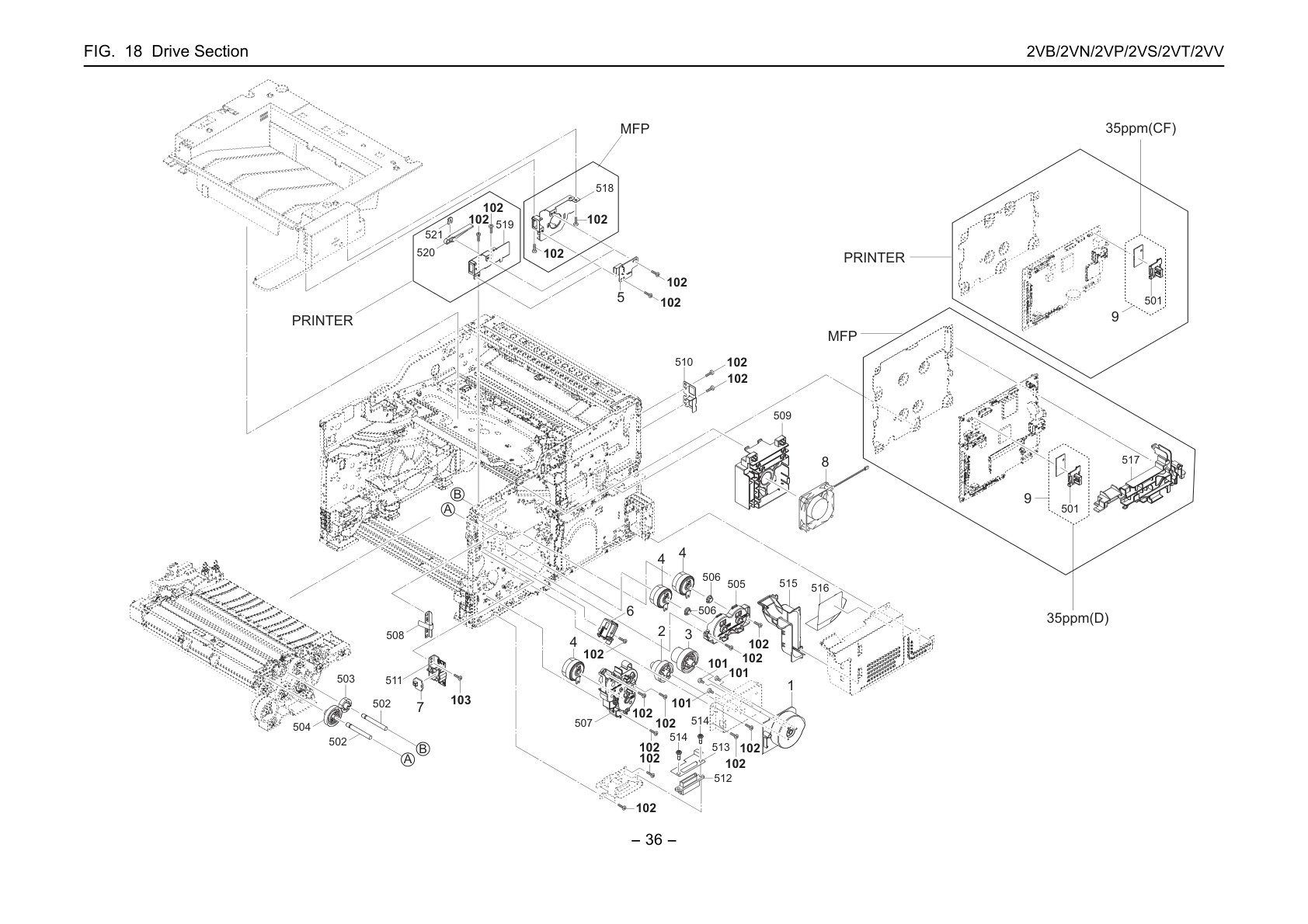 Drive Section