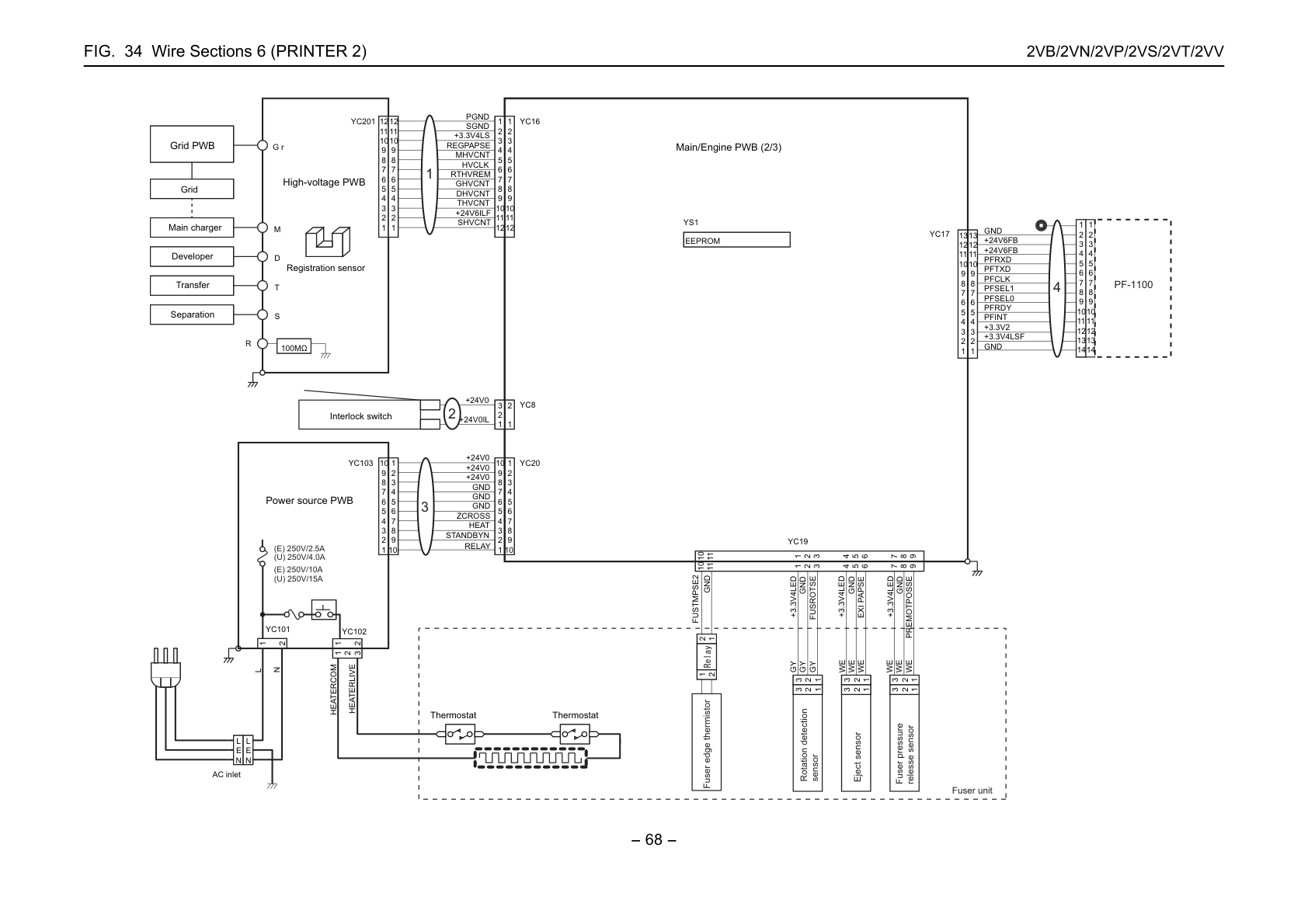 Wire Sections 6 (PRINTER 2)