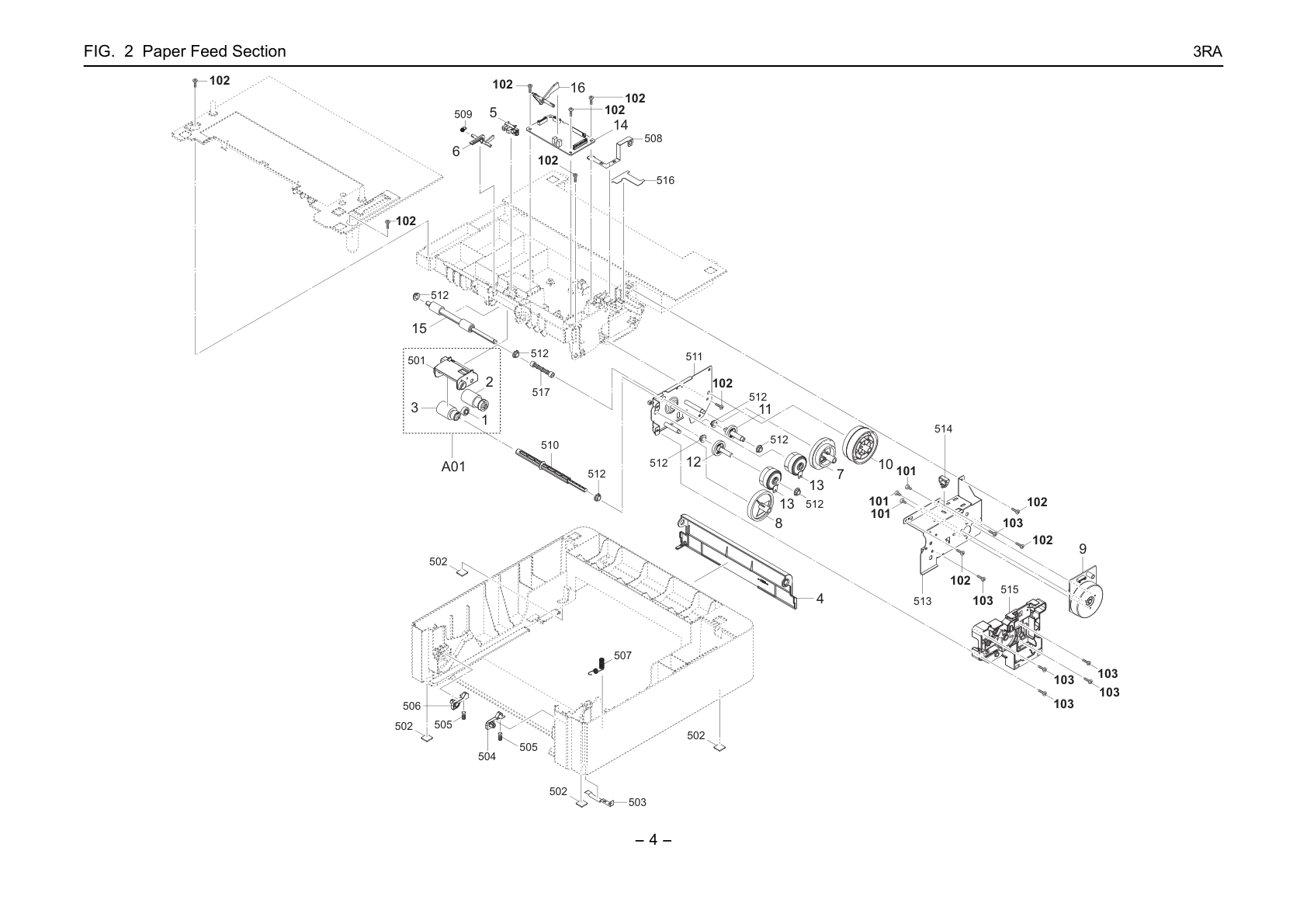 Paper Feed Section