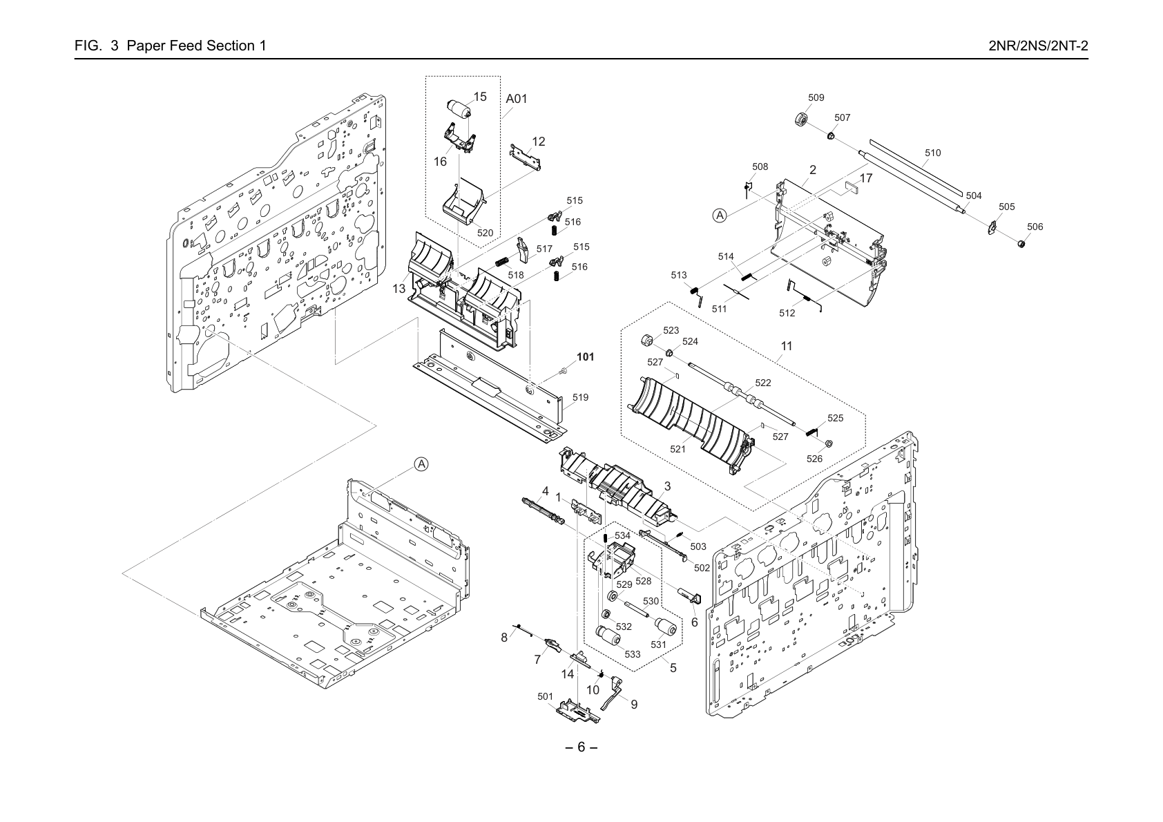 Paper Feed Section 1