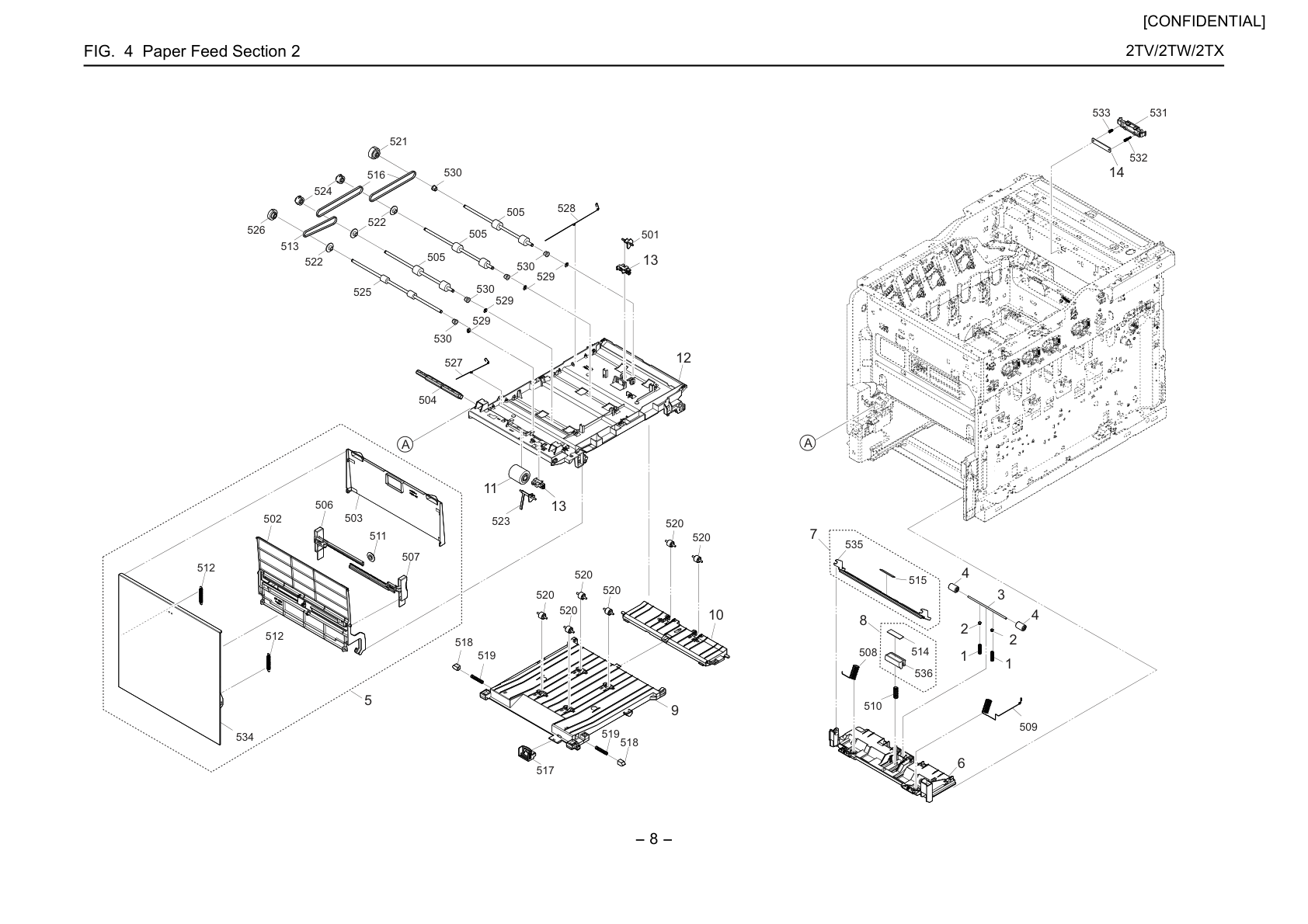 Paper Feed Section 2