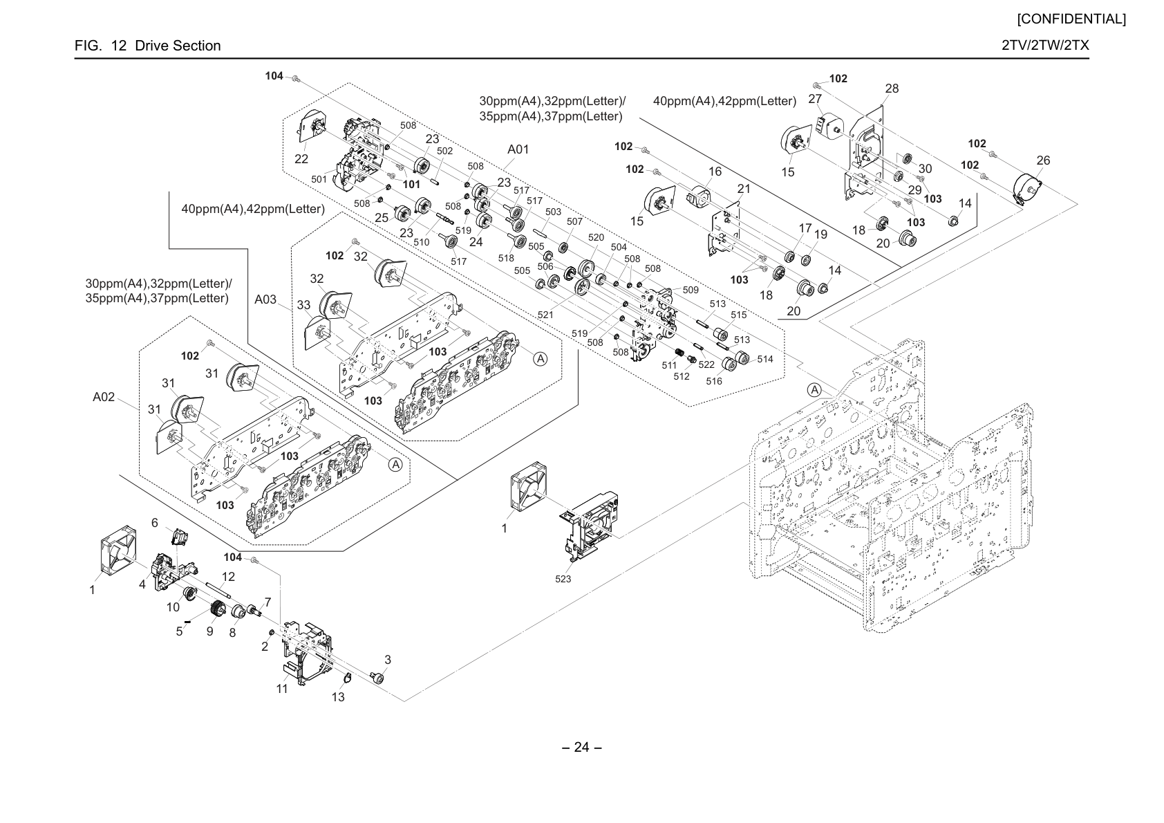 Drive Section
