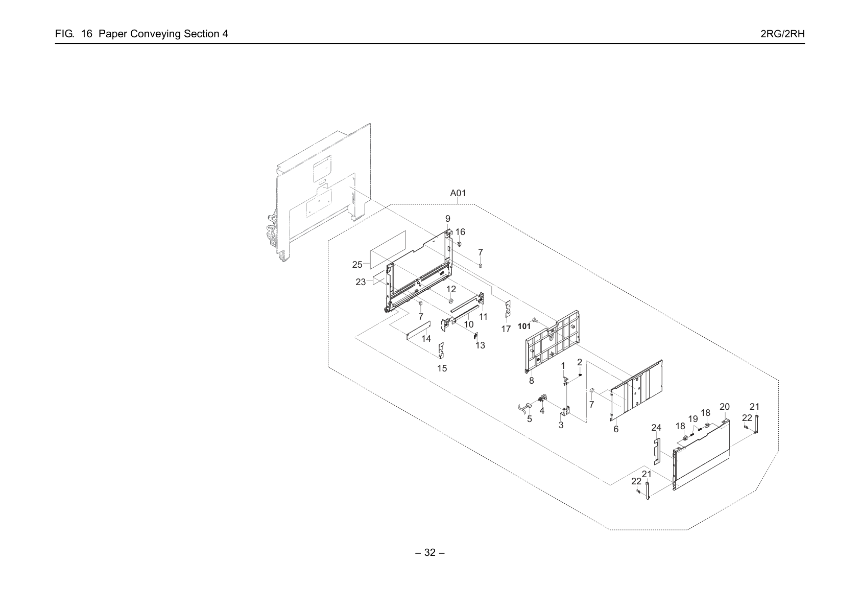 Paper Conveying Section 4