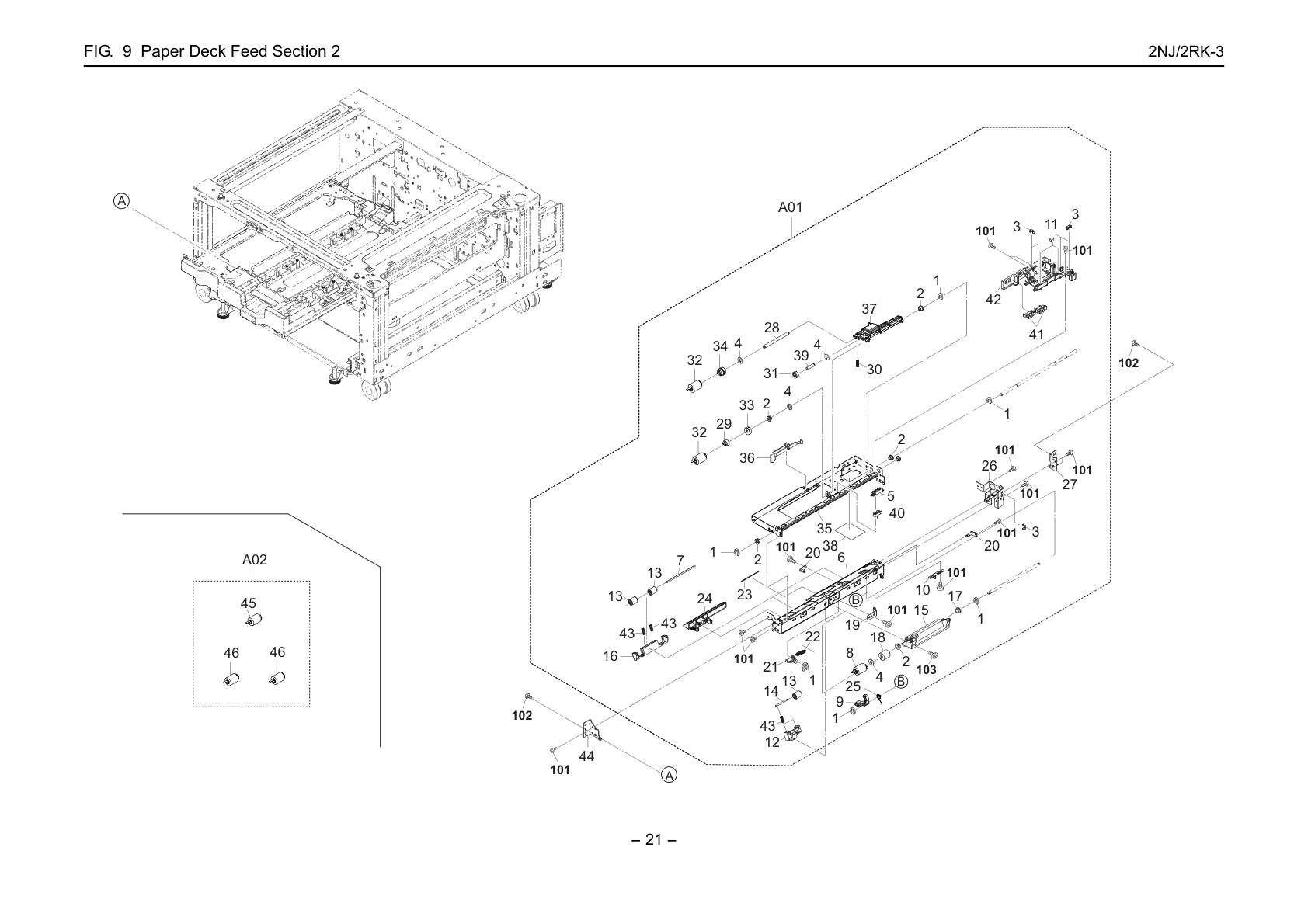 Paper Deck Feed Section 2
