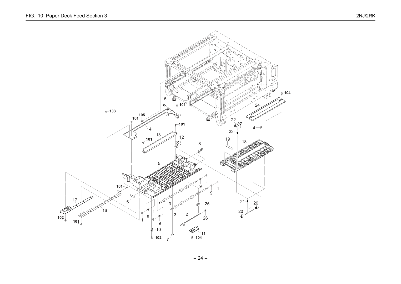 Paper Deck Feed Secti on 3
