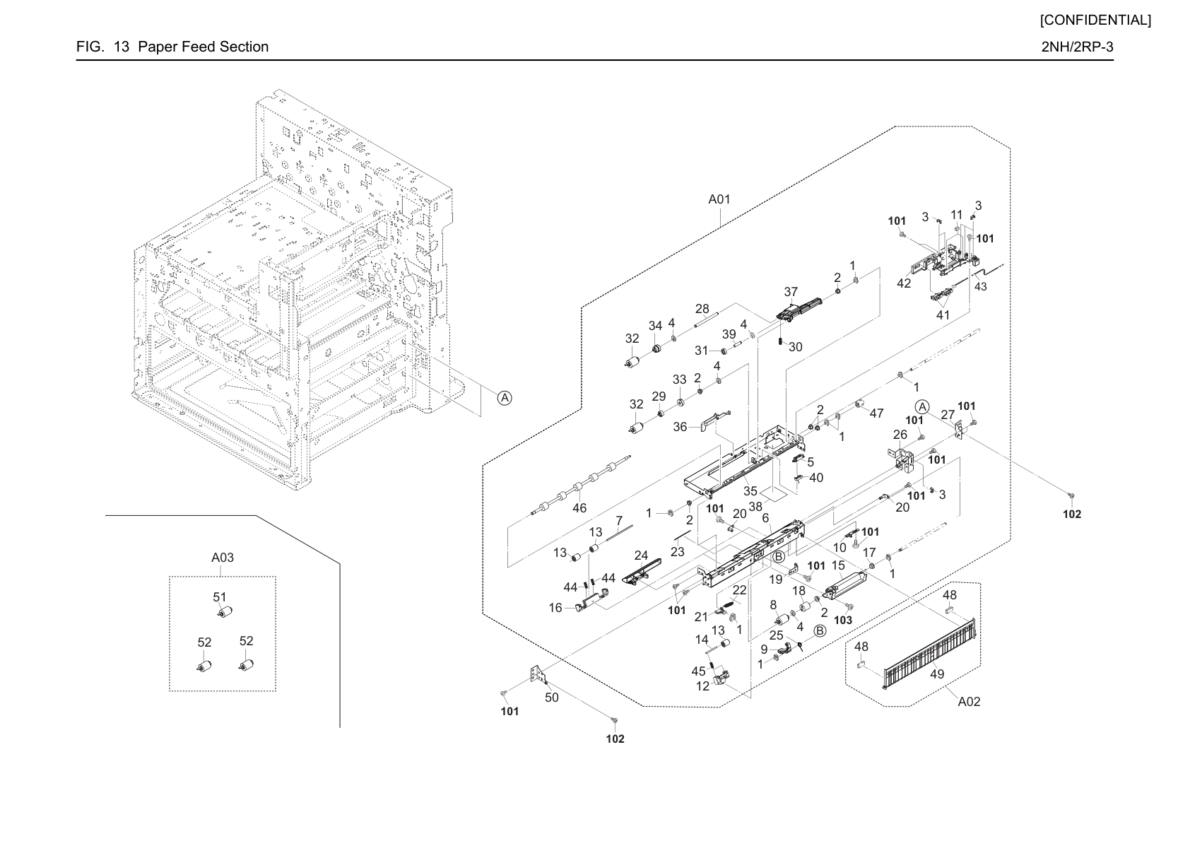 Paper Feed Section