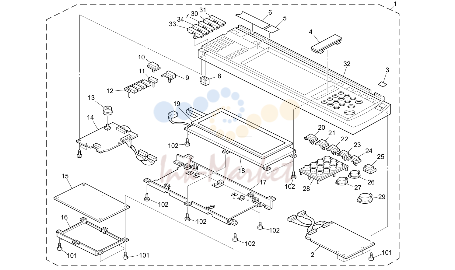 3. OPERATION PANEL (B156/B220) CÓPIA NÃO CONTROLADA