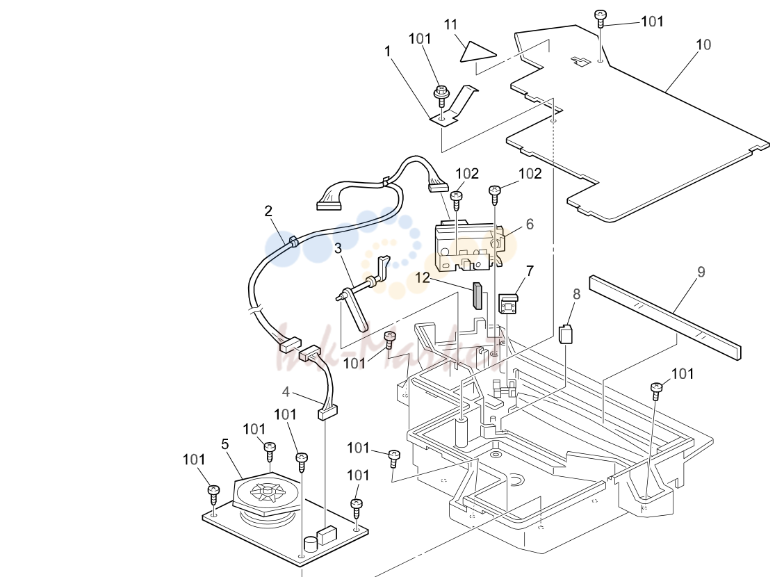 13. LASER UNIT (B044/B045/B046/B049)