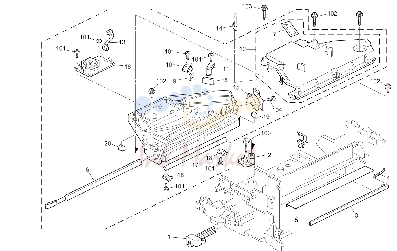 7. LASER UNIT (B039/B040/B043)