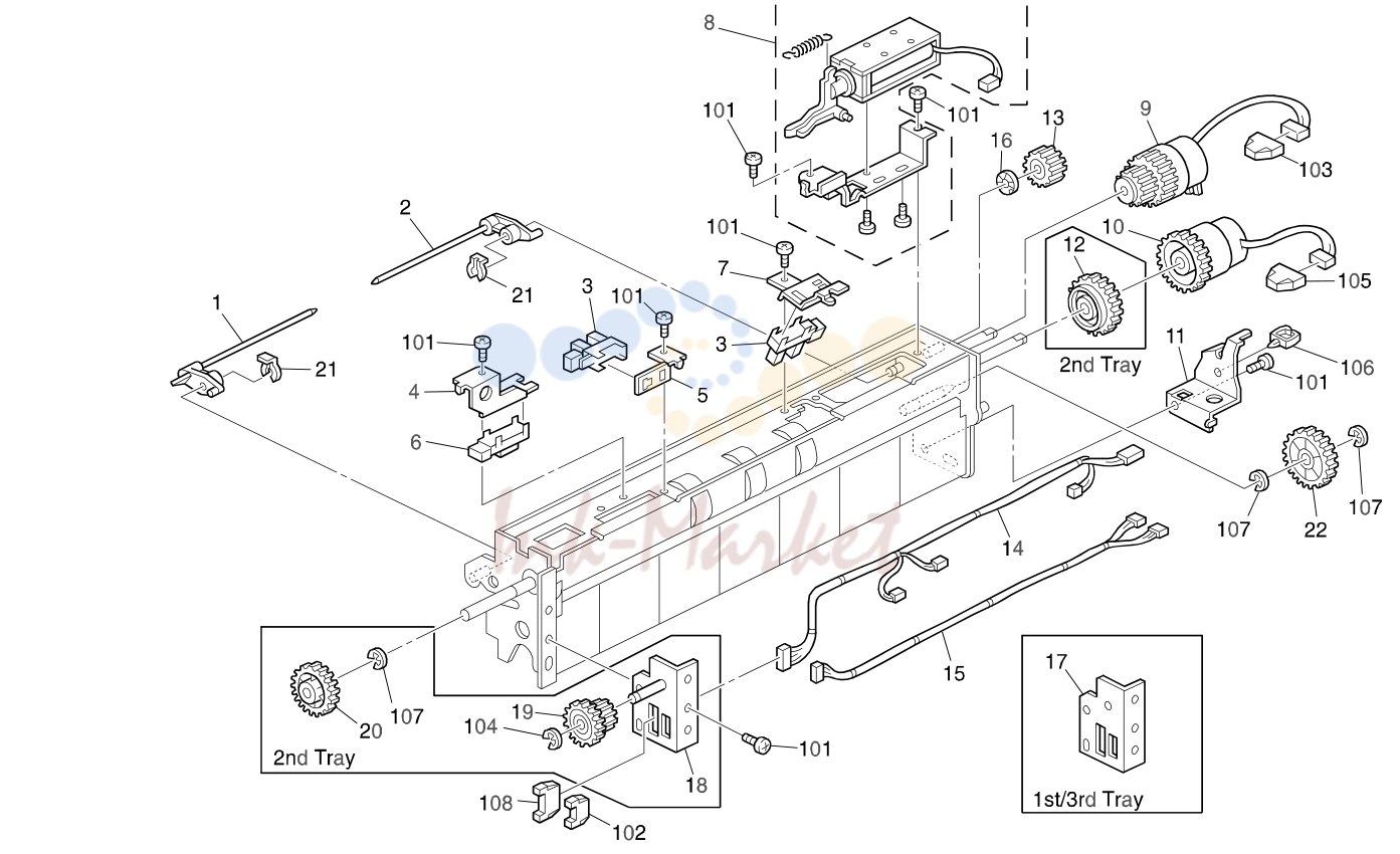 2. PAPER FEED UNIT 1 (A294)