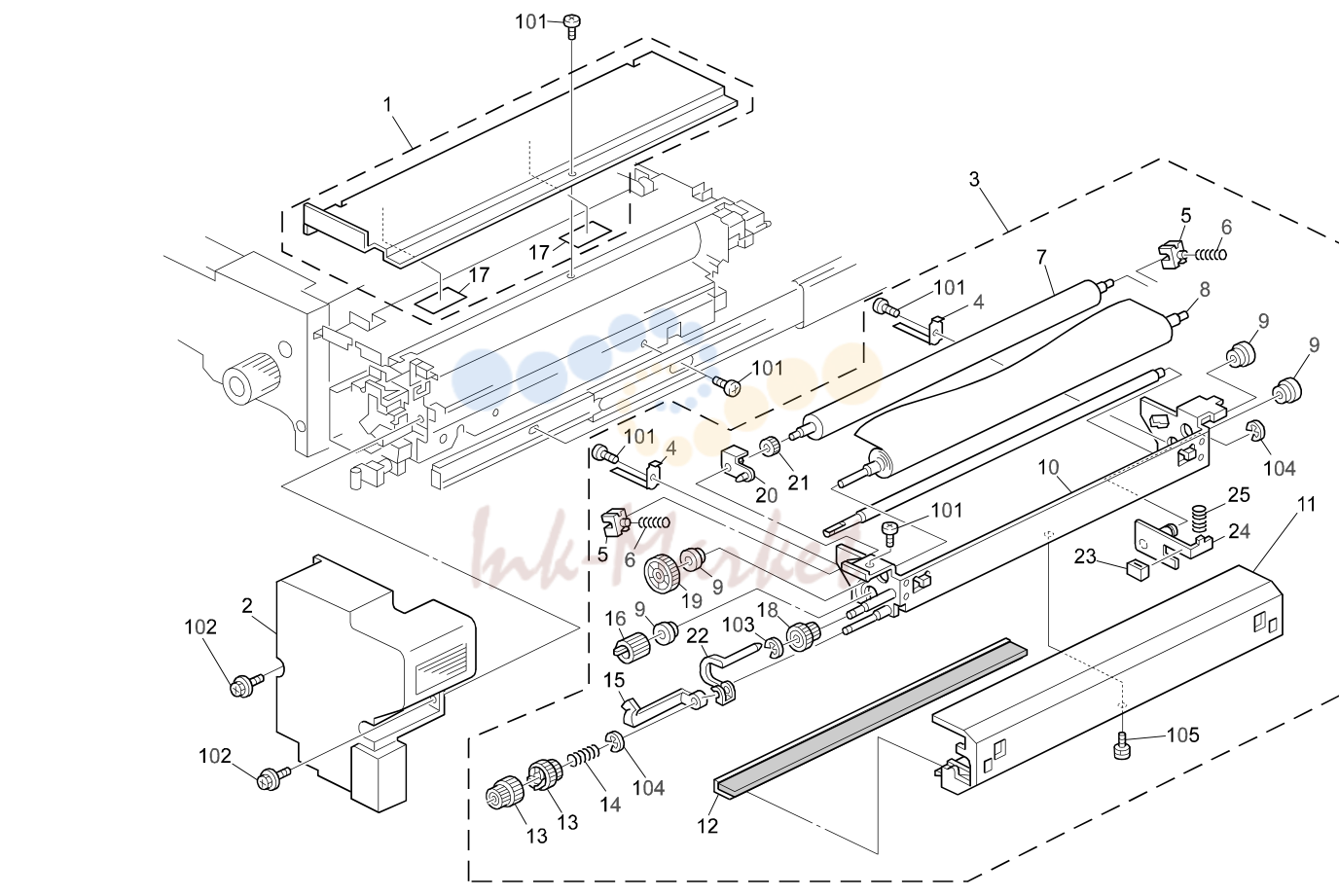 12. FUSING UNIT 1 (A294)