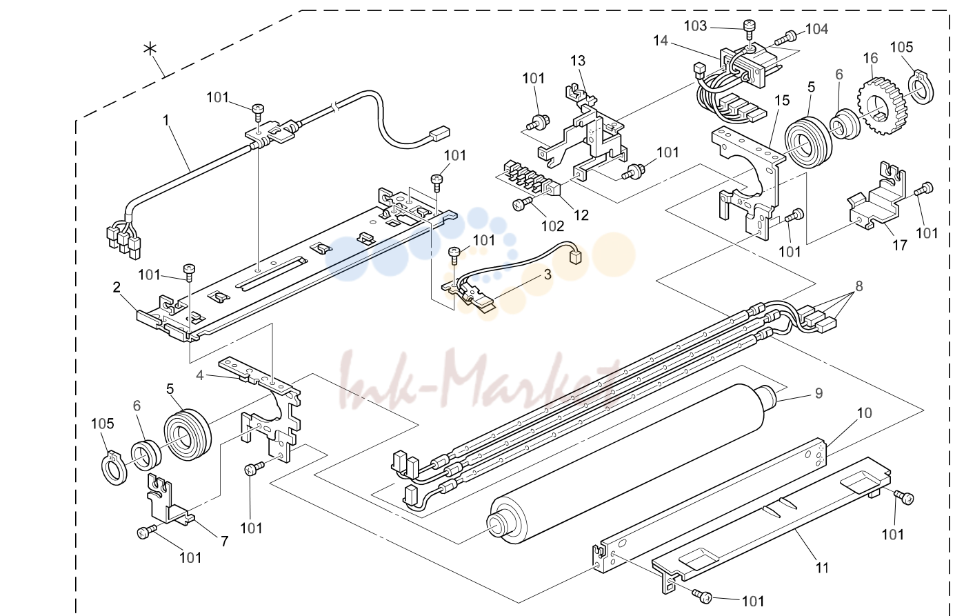 14. FUSING UNIT 3 (A294)