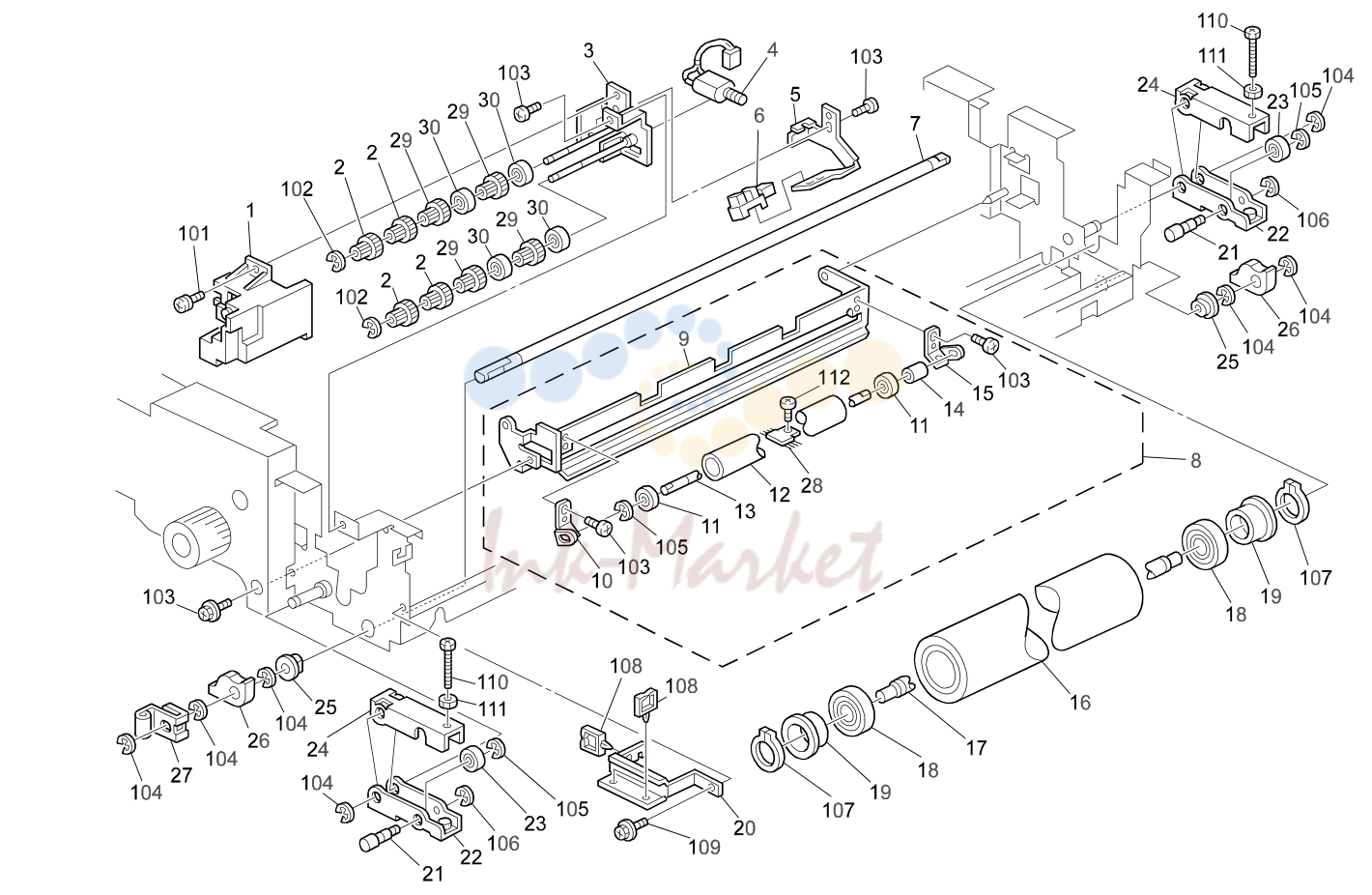 15. FUSING UNIT 4 (A294)