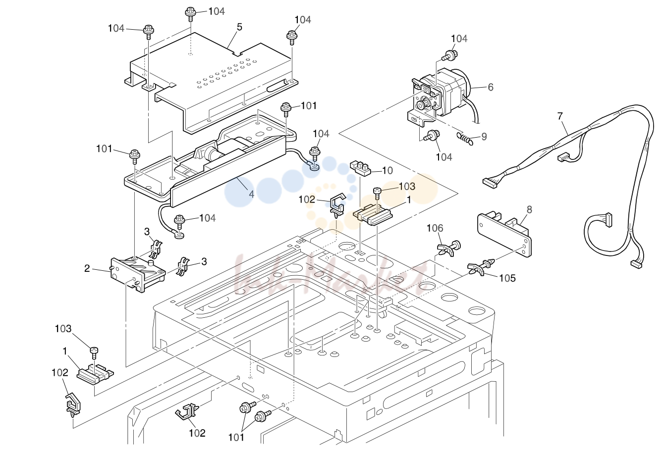 4. SCANNER SECTION 1 (B001)