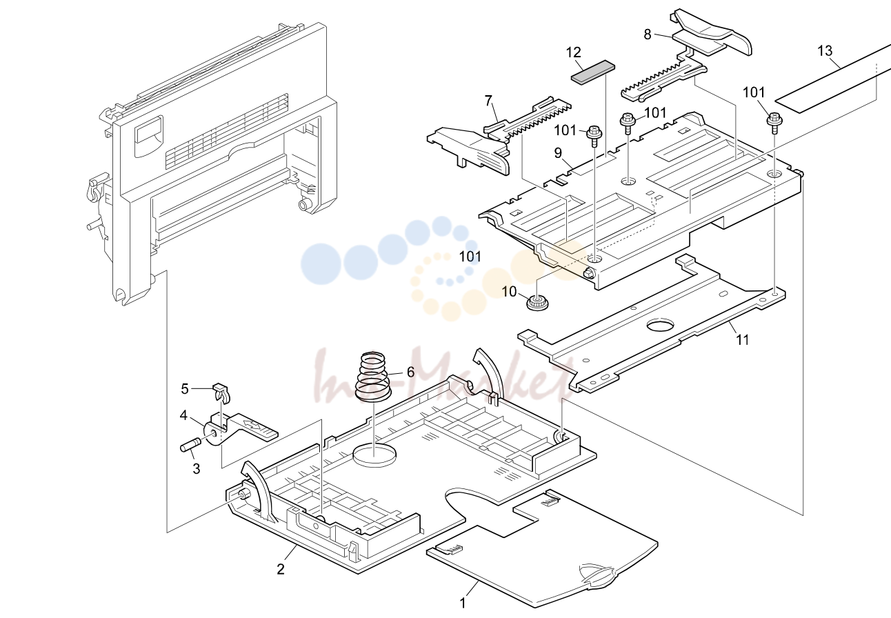 3. BY-PASS FEED UNIT (B129/B130/B168/B169)