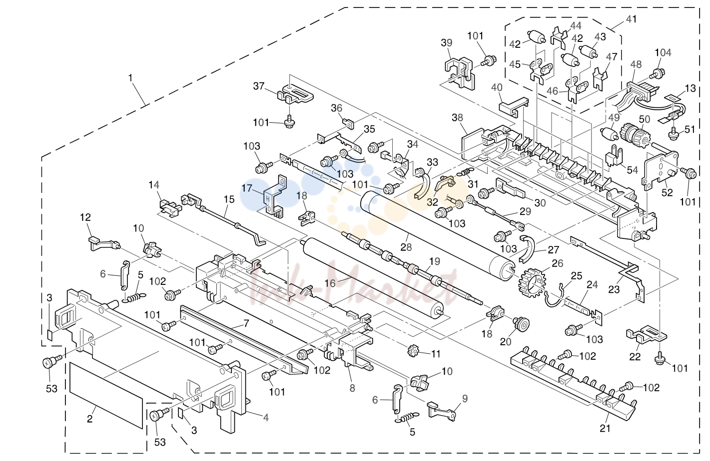 8. FUSING UNIT (A250)