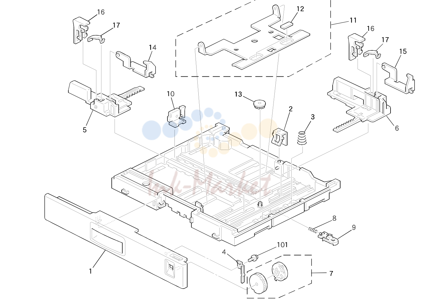 6. Paper Tray (A193)