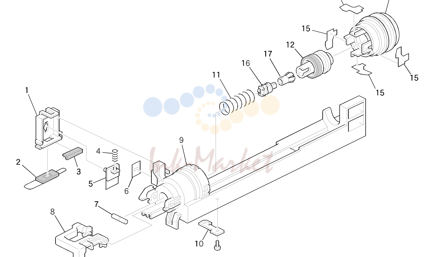 12. Toner Hopper Unit (A193)