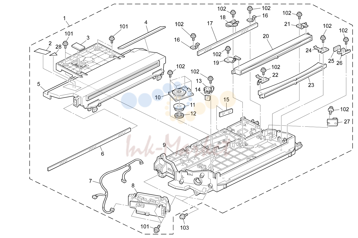 9. LASER UNIT (B079/B082)