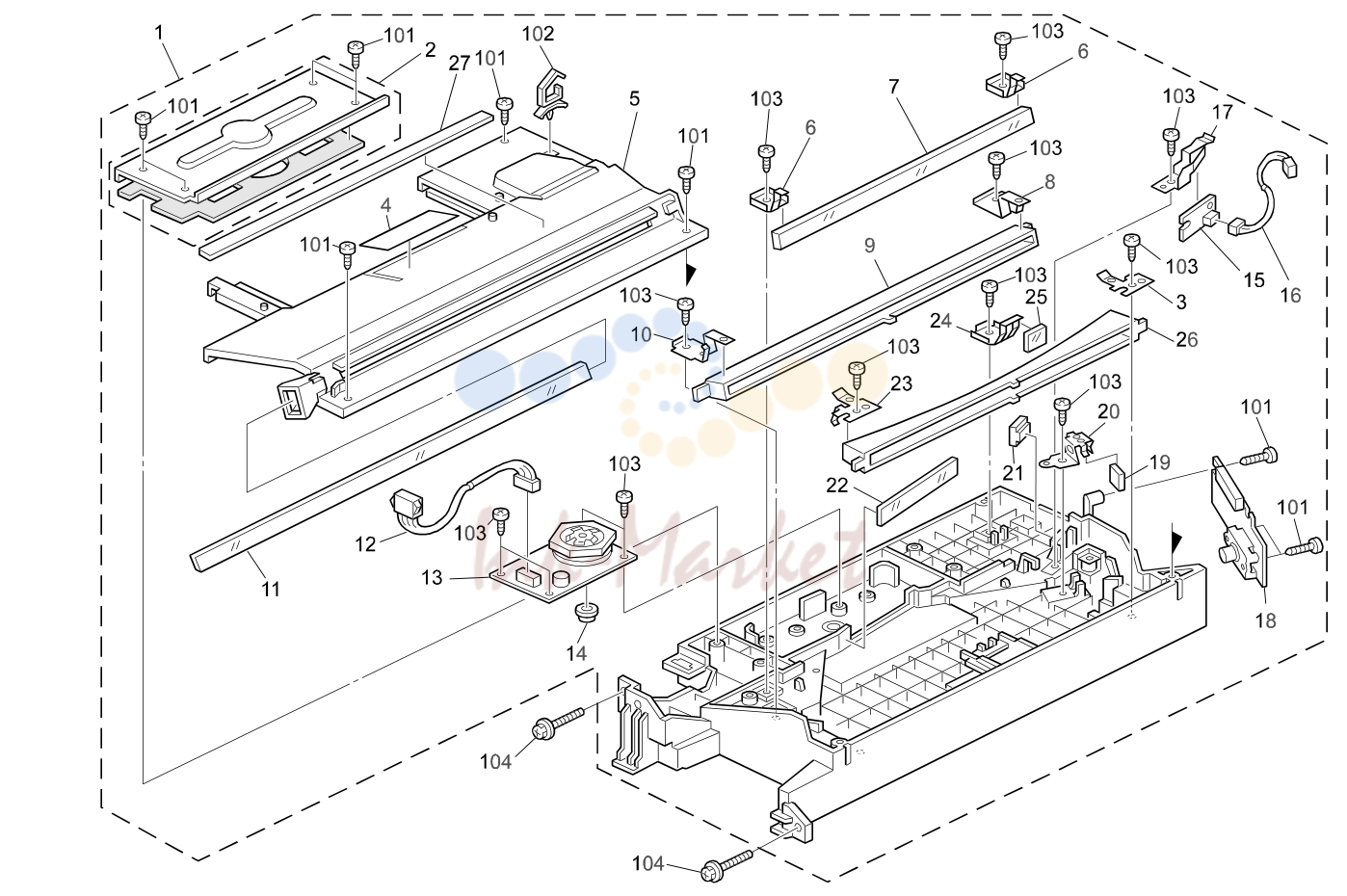 8. LASER UNIT (A265/A267)