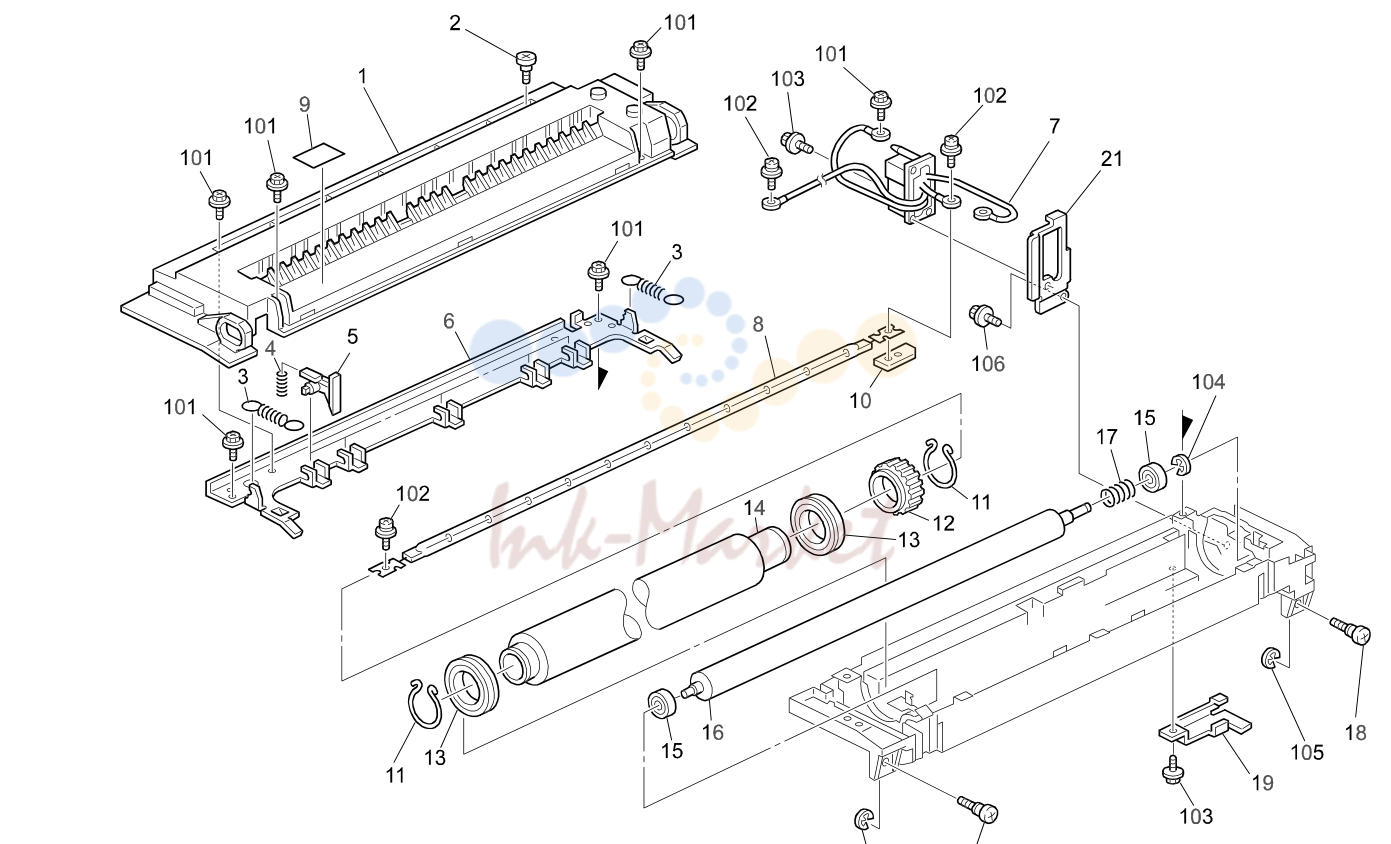 17. FUSING UNIT 1 (A265/A267)