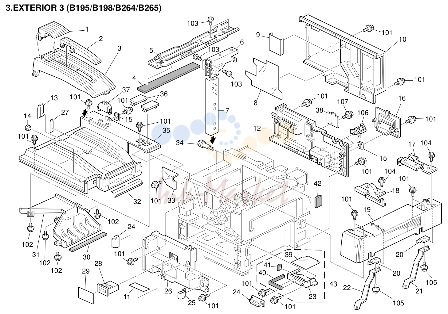 3. EXTERIOR 3 (B195/B198/B264/B265)