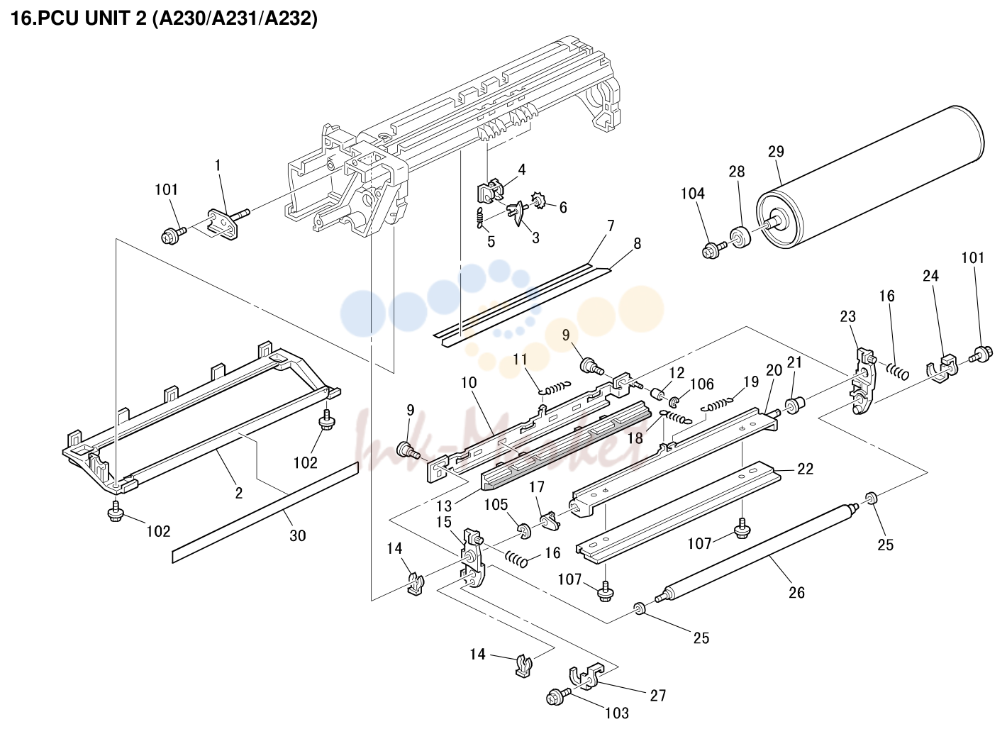 16. PCU UNIT 2 (A230/A231/A232)