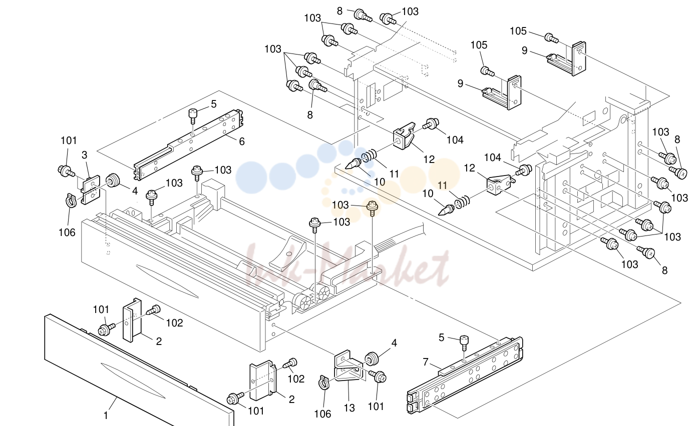 11. Paper Tray Unit 1 (B188)